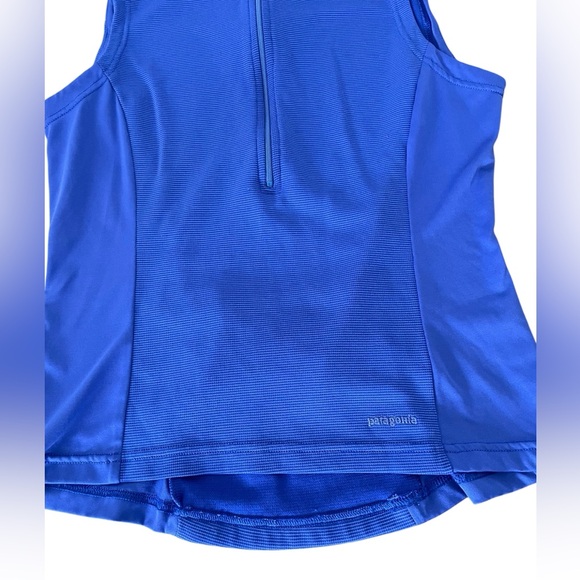 Women’s PATAGONIA Purple 1/2 Zip Bicycle Vest Back Pocket Sz Small - Picture 3 of 11